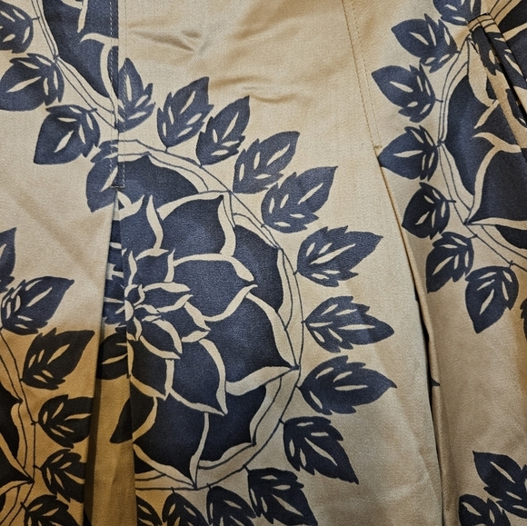 Silk blend Talbot's Collection Midi Skirt Size 6 with Pockets NWOT - Picture 8 of 9